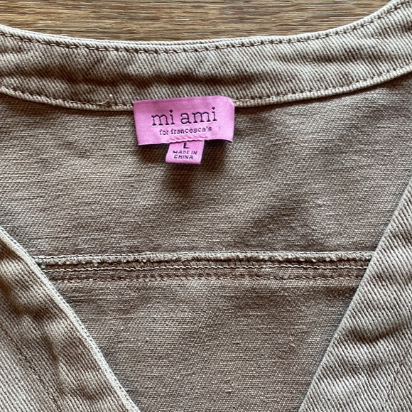 Miami mini denim dress: Bohemian, Vintage, Prairie, Cowgirl, Country - Picture 4 of 5